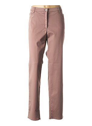 Pantalon casual rose BRAX pour femme