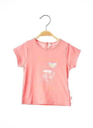 T-shirt manches courtes rose BILLIEBLUSH pour fille