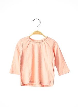 T-shirt manches longues rose TOM TAILOR pour fille