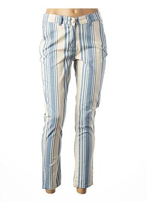 Pantalon droit bleu MAISON 123 pour femme