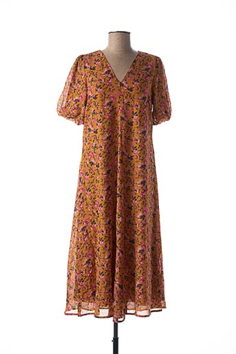 robe vero moda jaune