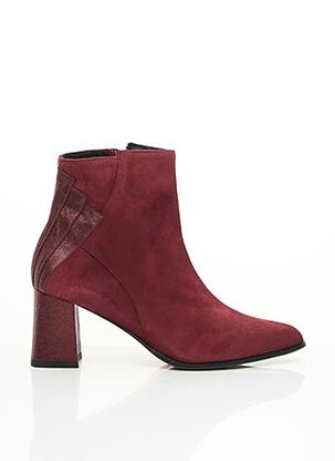 Bottines/Boots rouge ELIZABETH STUART pour femme
