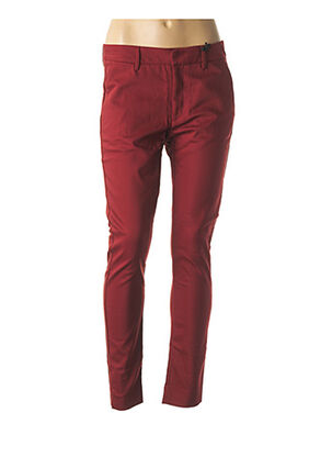 Pantalon slim rouge MOS MOSH pour femme