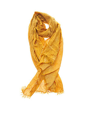 Foulard jaune PAKO LITTO pour femme