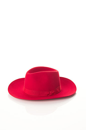 Bcat Chapeaux Femme De Couleur Rouge En Destockage 1540718 Rouge0 Modz