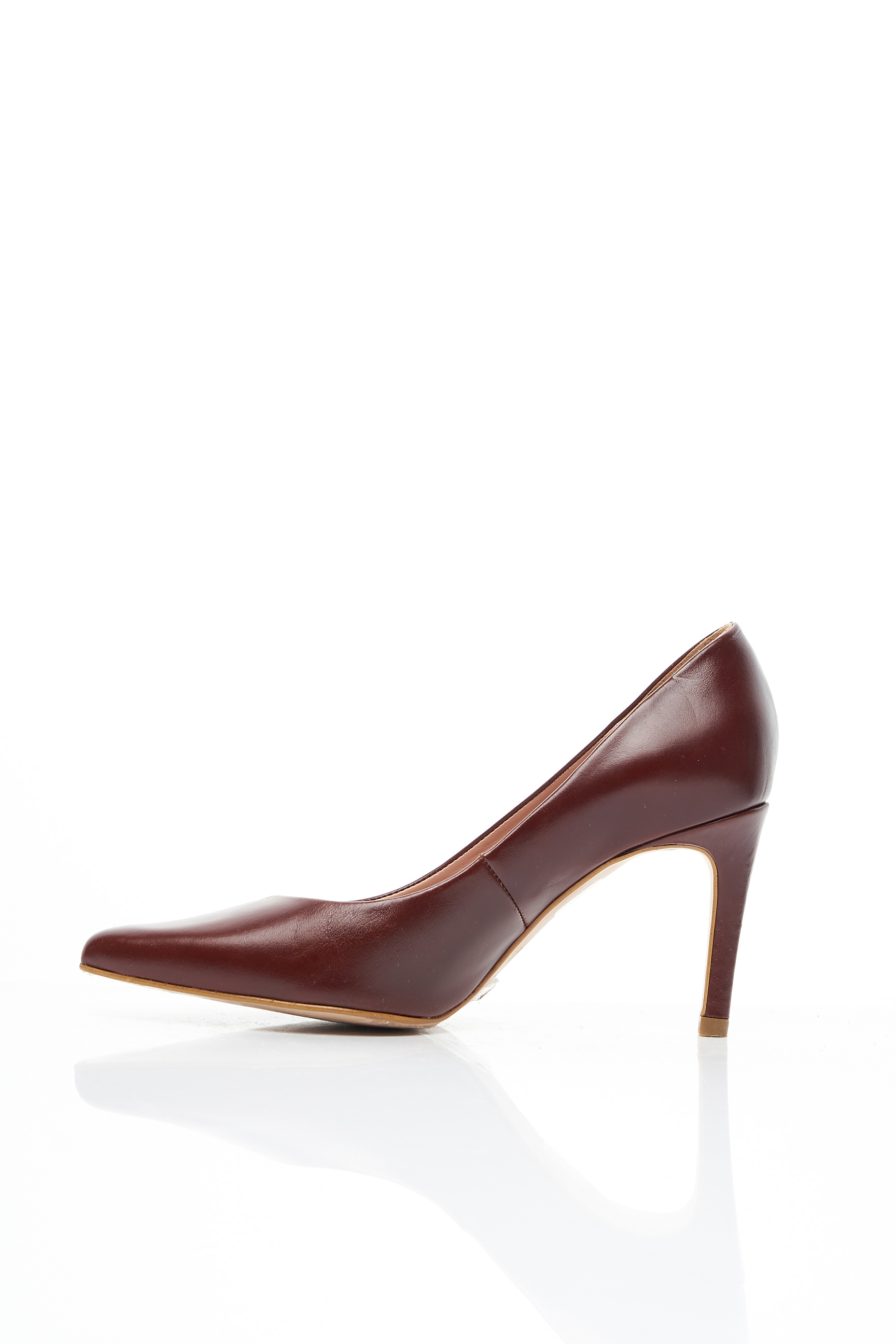 escarpin femme marron