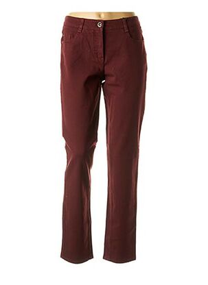 Pantalon casual rouge ATELIER GARDEUR pour femme