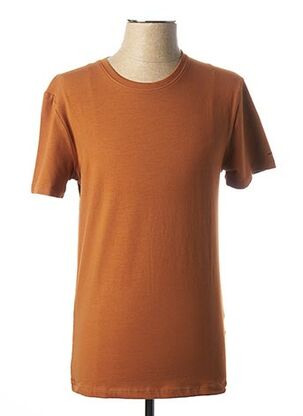 T-shirt manches courtes marron MEXX pour homme