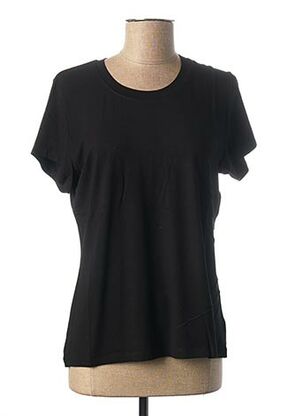T-shirt manches courtes noir LISA CHESNAY pour femme