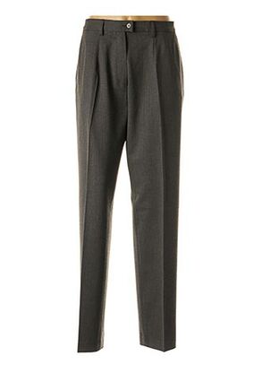 Pantalon droit gris KIPLAY pour femme