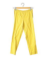 Pantalon casual jaune ROSSO 35 pour femme seconde vue