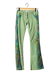 Pantalon casual vert VOYAGE pour femme seconde vue