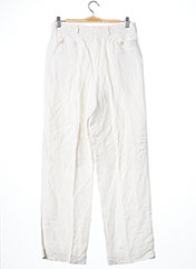 Pantalon casual blanc ARMANI pour femme seconde vue