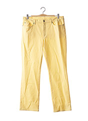 Pantalon casual jaune ESCADA pour femme seconde vue