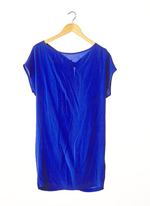 Robe courte bleu SARA BERMAN pour femme