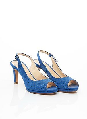 Sandales/Nu pieds bleu VIVIENNE pour femme