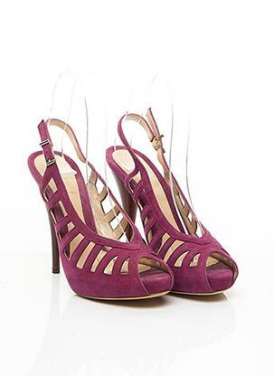 Sandales/Nu pieds violet FENDI pour femme