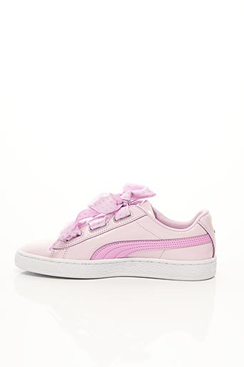 puma basket rose pale