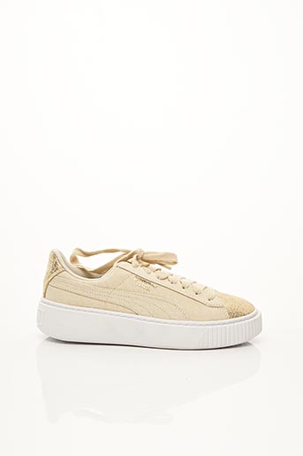 puma femme beige