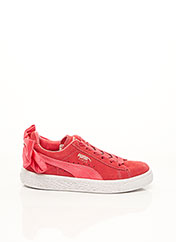 Baskets rouge PUMA pour fille seconde vue