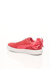 Baskets rouge PUMA pour fille seconde vue