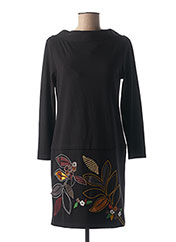 Robe courte noir MAMATAYOE pour femme seconde vue