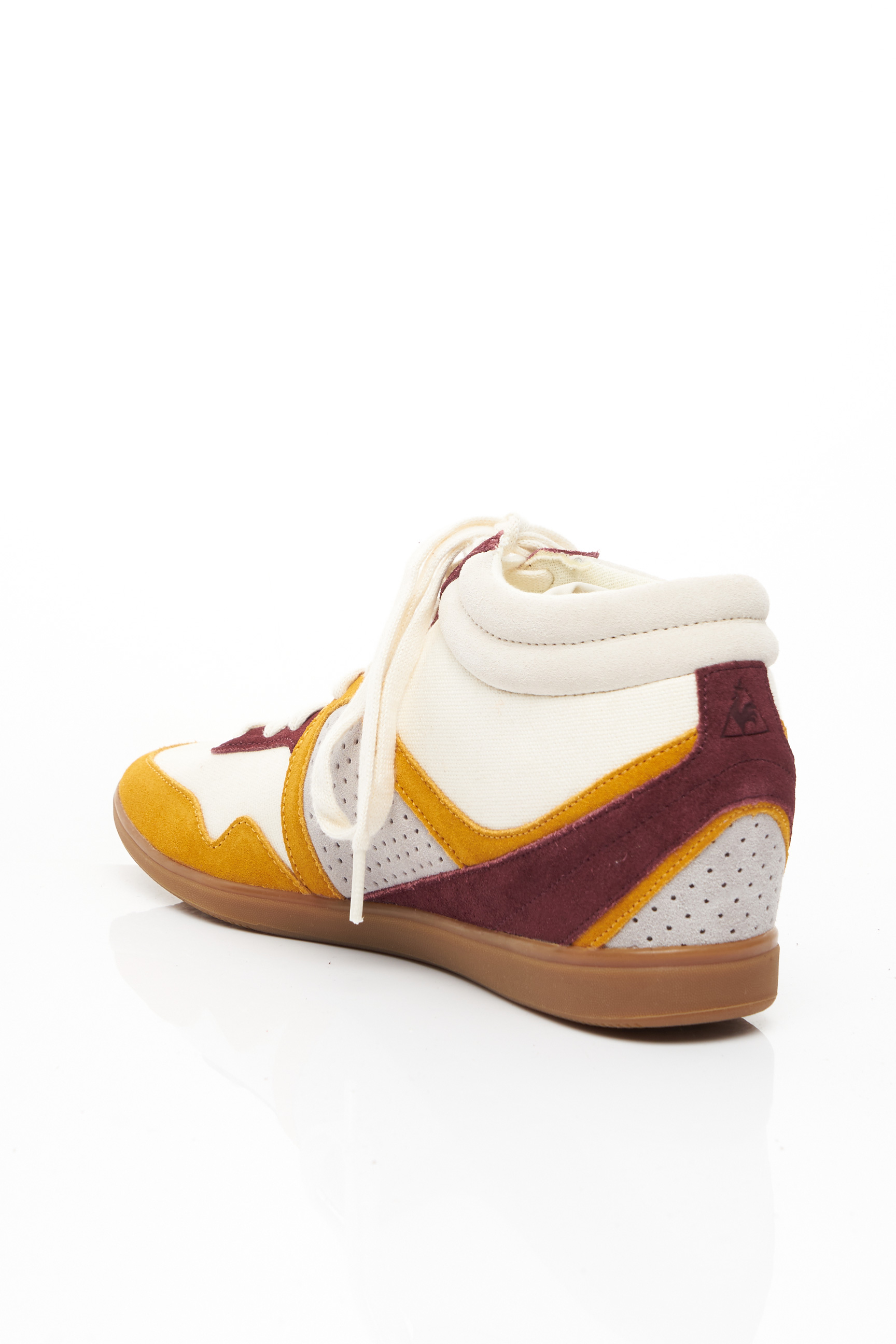 basket le coq sportif femme beige