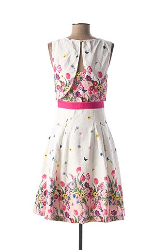 robe yumi flamant rose