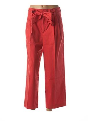 Pantalon 7/8 rouge BENSIMON pour femme