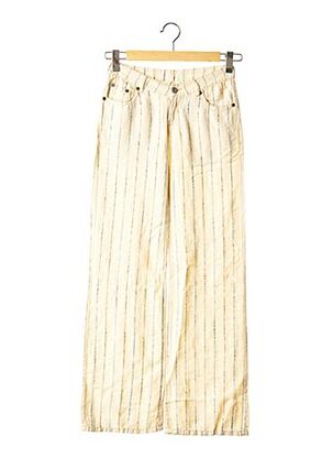 Pantalon casual beige REPLAY AND SONS pour fille