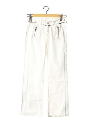 Pantalon casual blanc REPLAY AND SONS pour fille