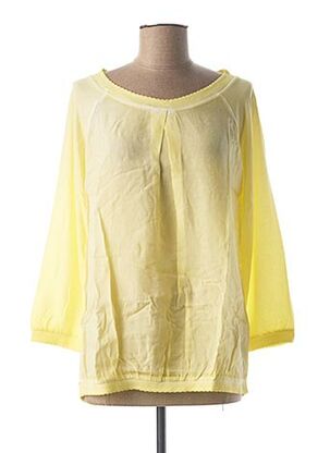 T-shirt manches longues jaune BEST CONNECTIONS pour femme