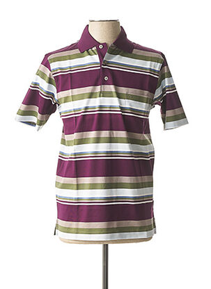 Polo violet OLYMP pour homme