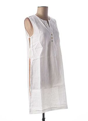 Robe mi-longue blanc LE BOUDOIR D'EDOUARD pour femme