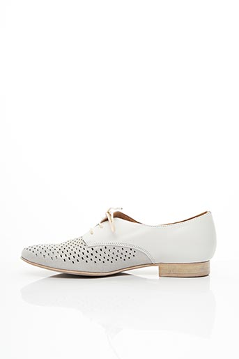 derbies blanche femme