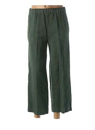 Pantalon 7/8 vert ROSSO 35 pour femme