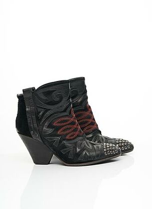 Bottines/Boots noir STRATEGIA pour femme