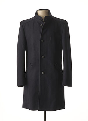 Manteau long bleu DALMARD MARINE pour homme