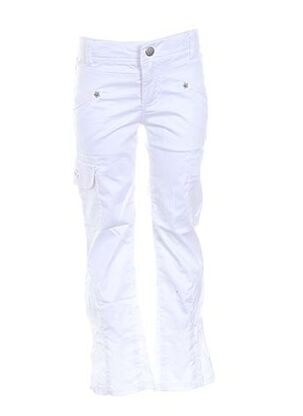 Pantalon casual blanc CONFETTI pour fille