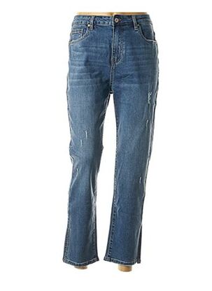 Jeans coupe slim bleu R.DISPLAY pour femme