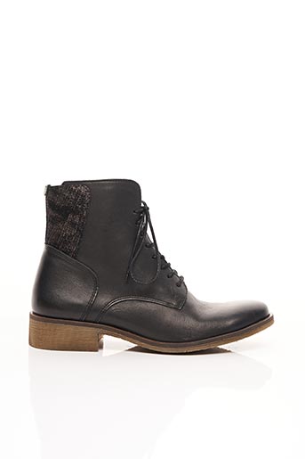 bottines noires kickers