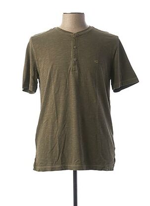T-shirt manches courtes vert CAMEL ACTIVE pour homme
