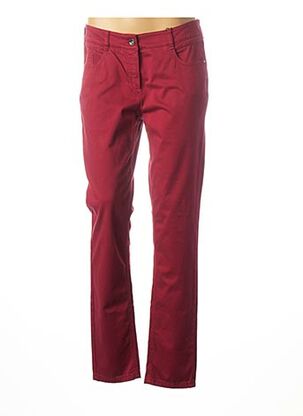 Pantalon slim rouge ATELIER GARDEUR pour femme