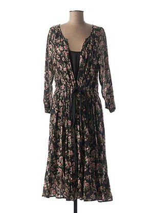 Robe longue noir LEON & HARPER pour femme