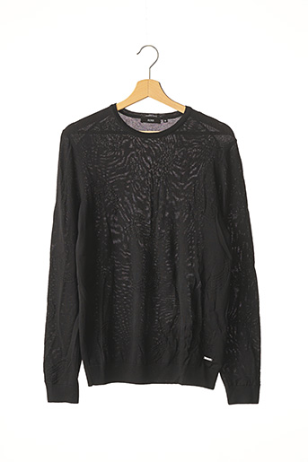 Hugo Boss Cols Ronds Homme De Couleur Noir En Occasion 1635749-noir00 - Modz
