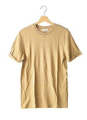 T-shirt beige SAMSOE & SAMSOE pour homme