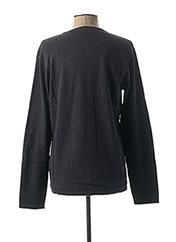 Pull col rond bleu SELECTED pour homme seconde vue
