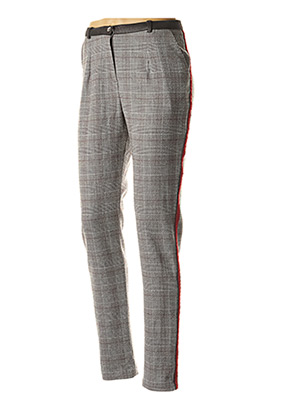 Pantalon casual gris MERI & ESCA pour femme