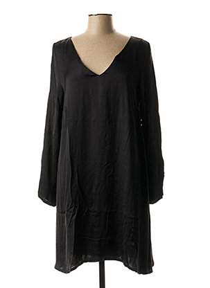 Robe mi-longue noir AMERICAN VINTAGE pour femme