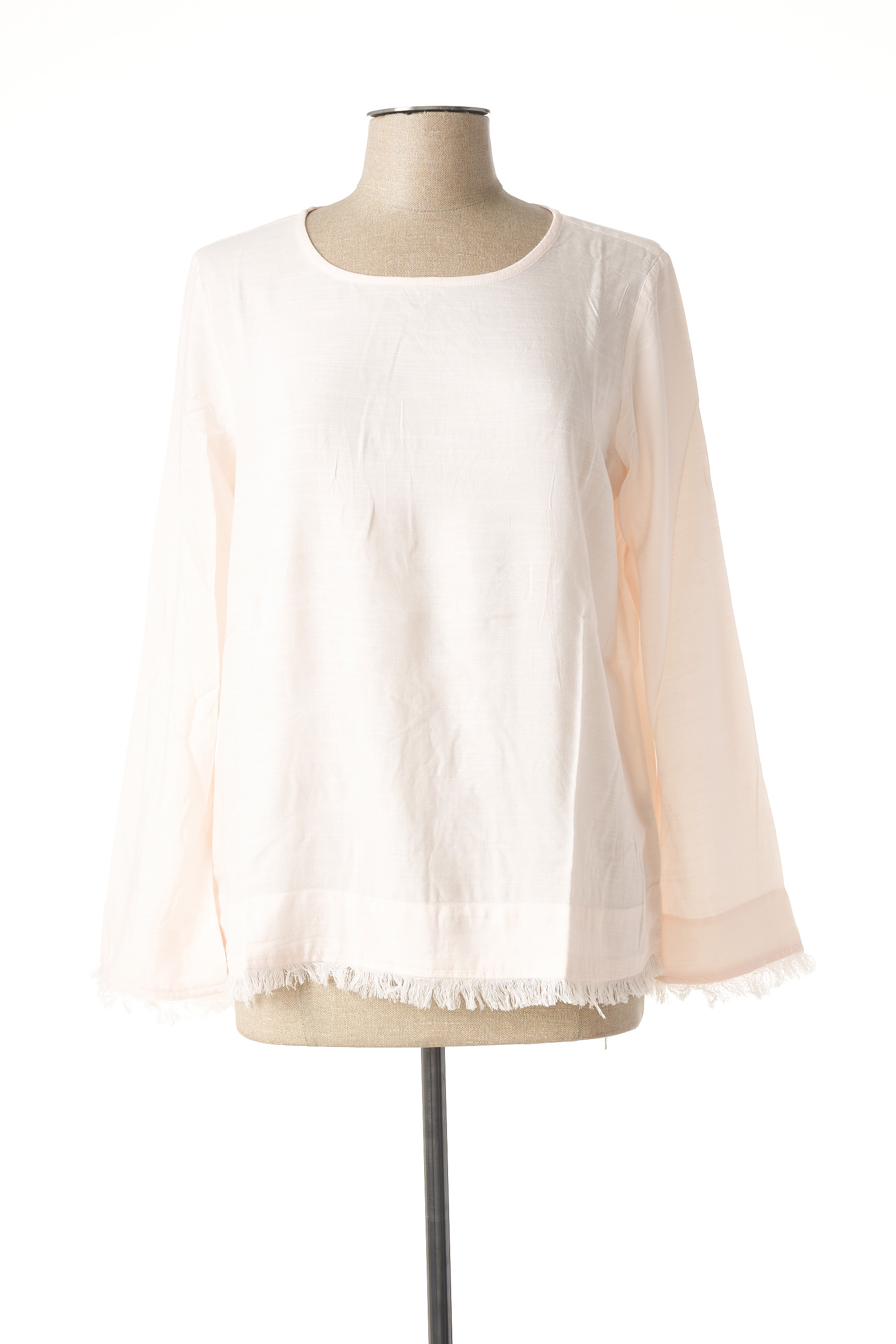 Heine Shirt Top Débardeur rose blanc rayures taille 36 à 52 rayé NEUF 352 